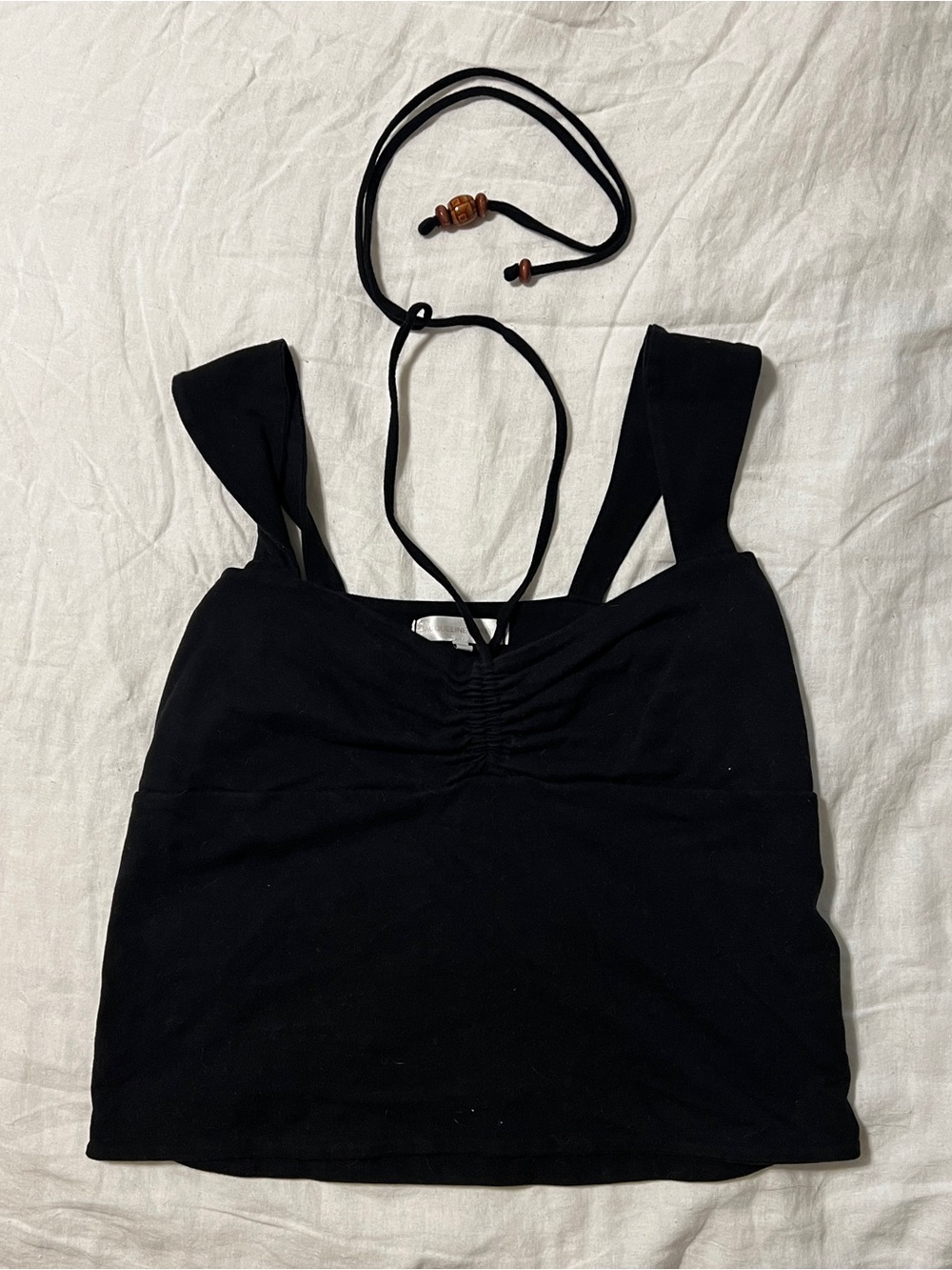 Handmade Jacqueline Duffin Beaded Halter Top